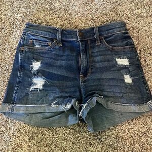 Hollister High Rise Advanced Stretch Shorts